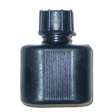 AK47 Black Ribbed Plastic Oiler #B81030